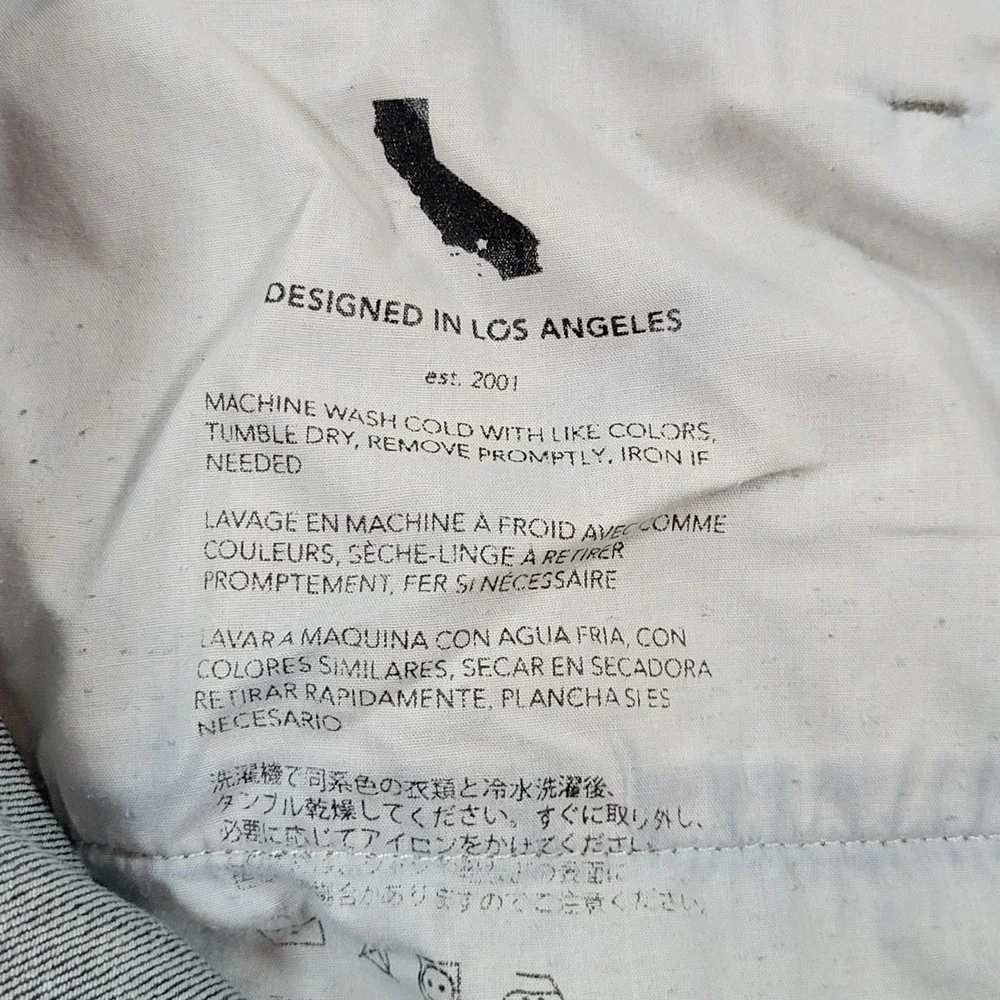 AG Adriano Goldschmied Men's Jeans Denim‎ 360 Everett Slim Straight Size 40x34
